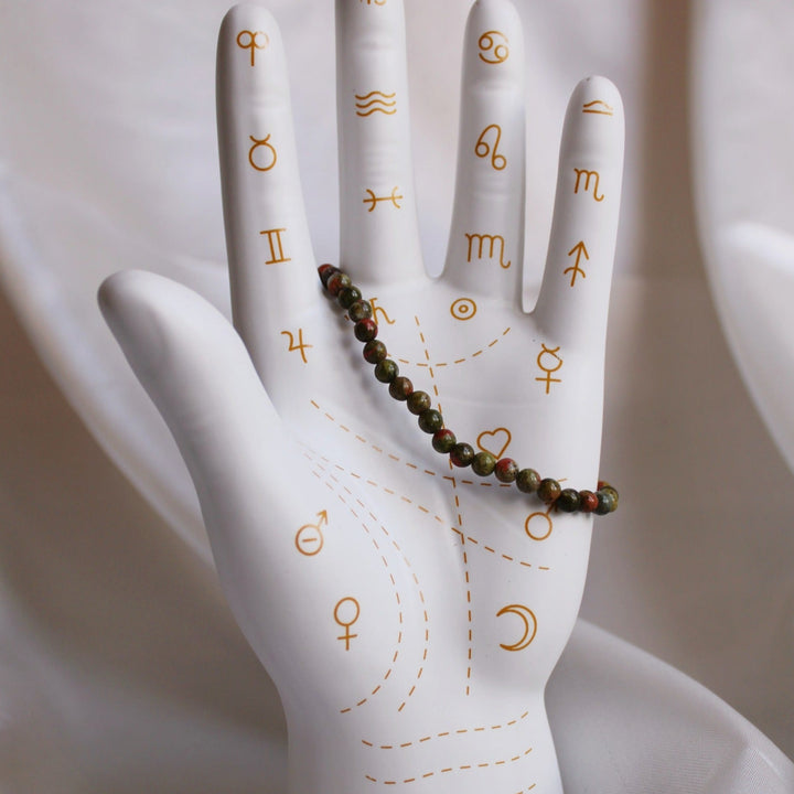Recovery - Unakite Crystal Bracelet