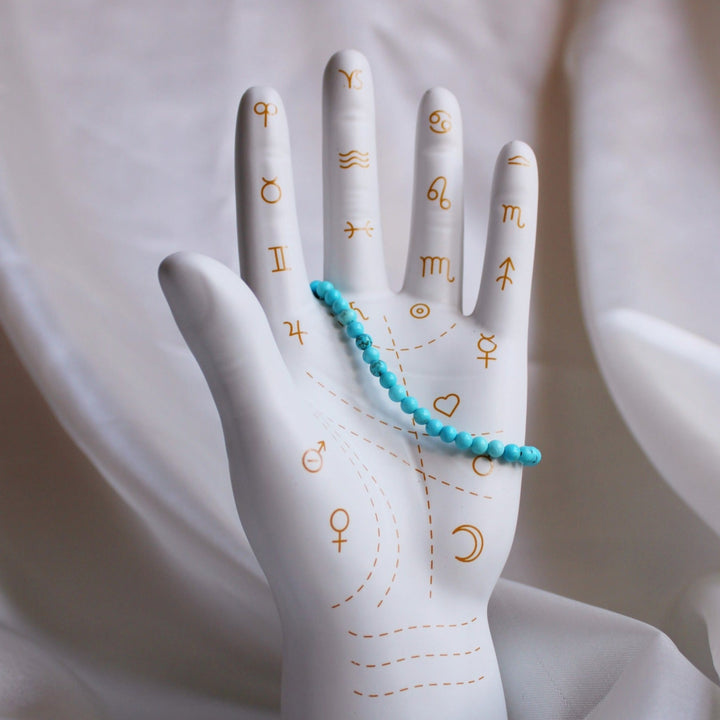 Wisdom - Turquoise Crystal Bracelet