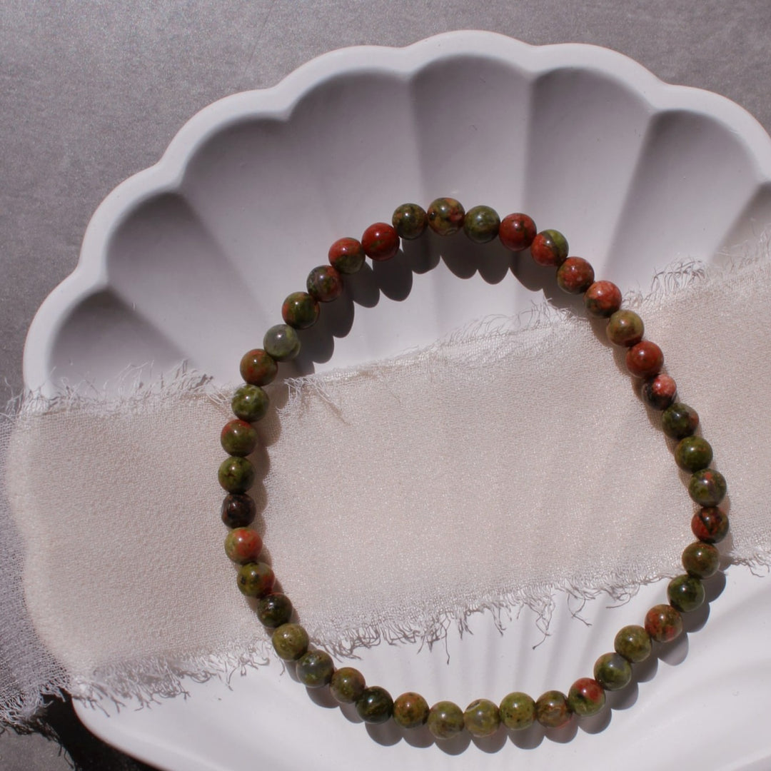 Recovery - Unakite Crystal Bracelet