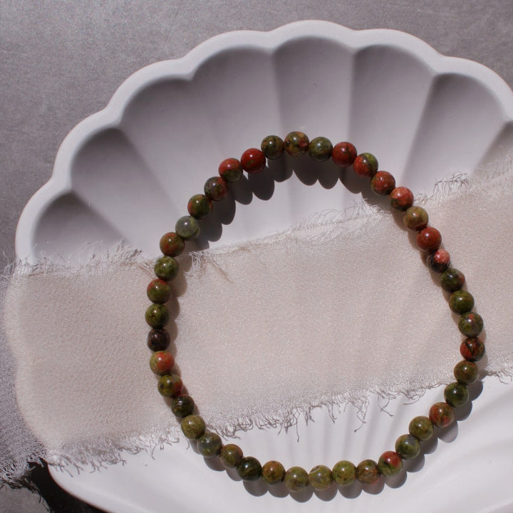 Recovery - Unakite Crystal Bracelet