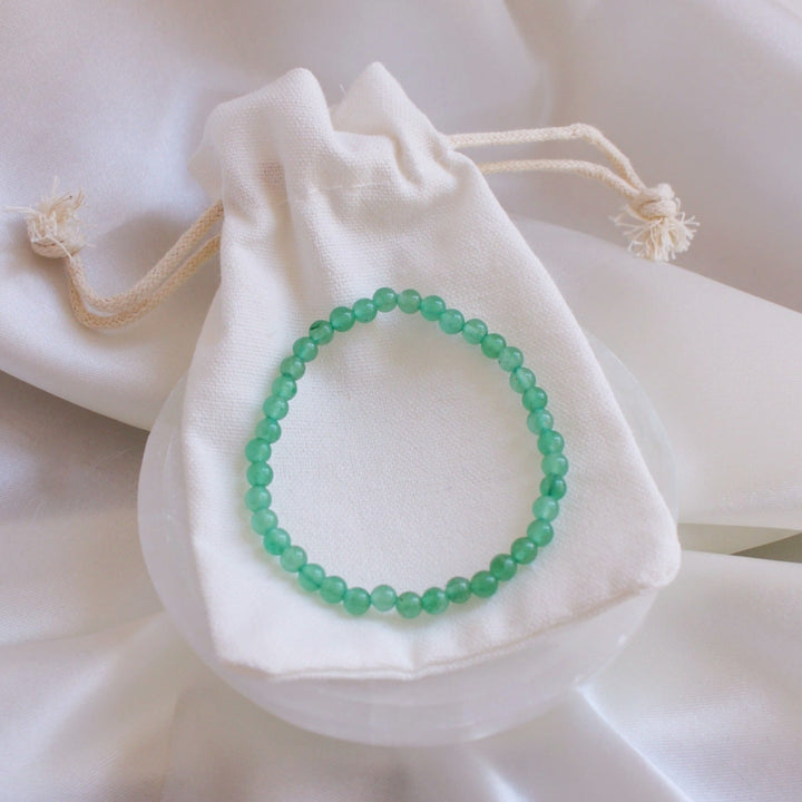 Prosperity - Green Aventurine Crystal Bracelet