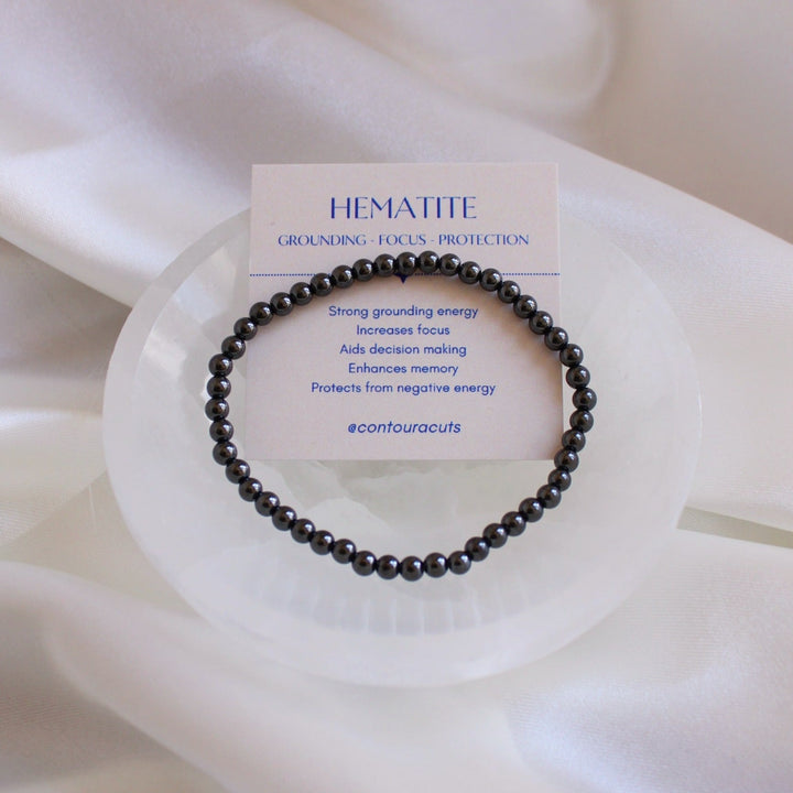 Grounding - Hematite Crystal Bracelet