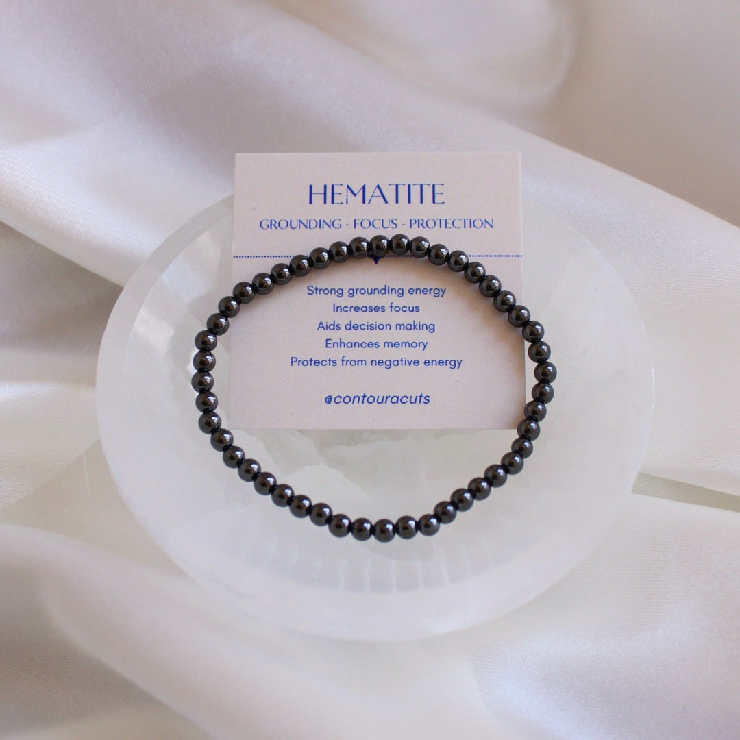 Grounding - Hematite Crystal Bracelet