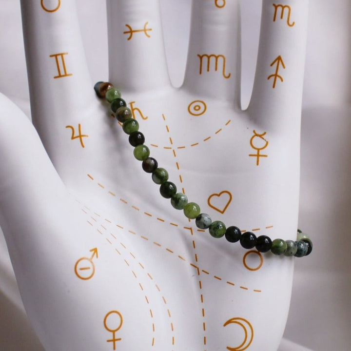 Lucky - Green Jade Crystal Bracelet