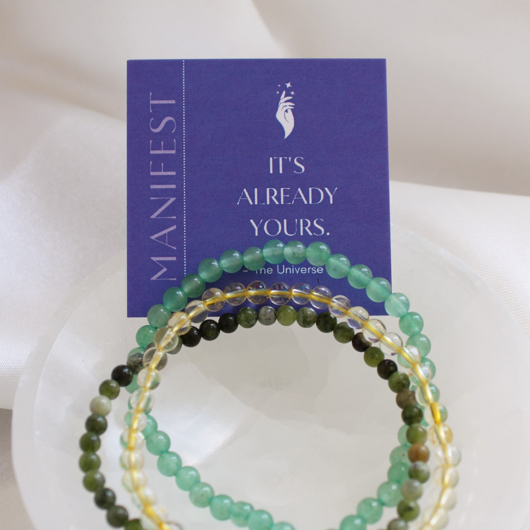 Crystal Manifestation Bracelets