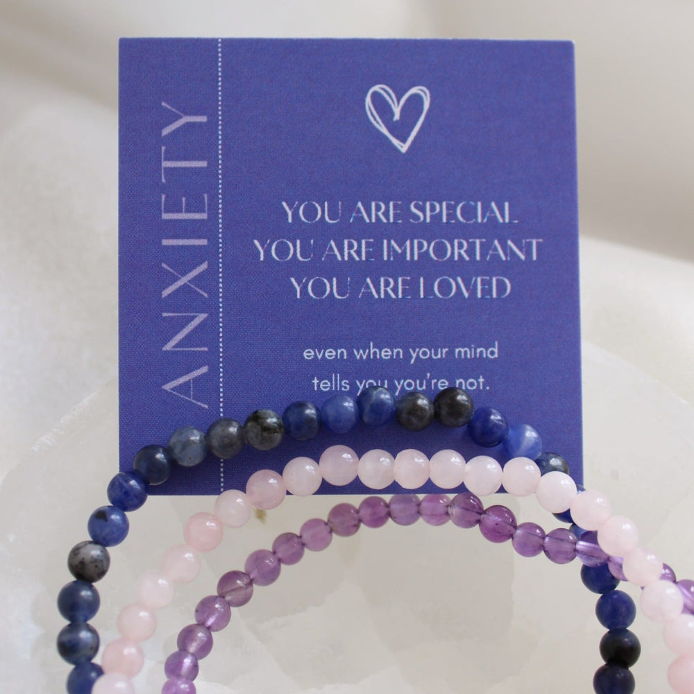 Anxiety Relief Crystal Bracelets