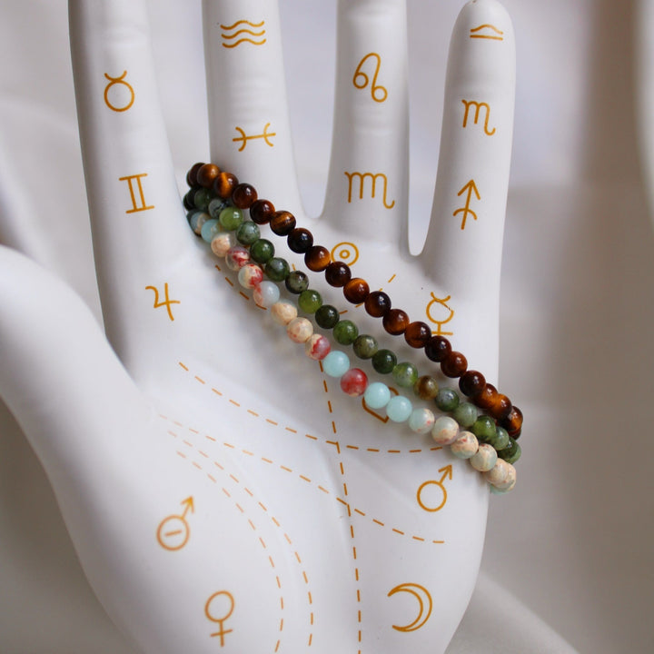 Lucky - Green Jade Crystal Bracelet