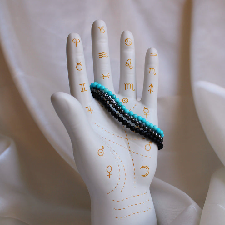 Crystal Protection Bracelet Stack