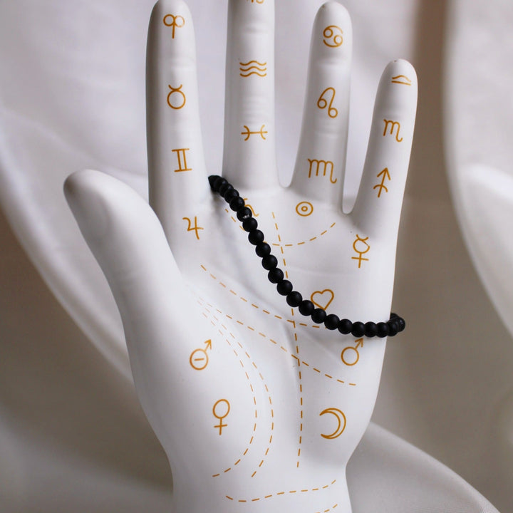 Strength - Black Onyx Crystal Bracelet