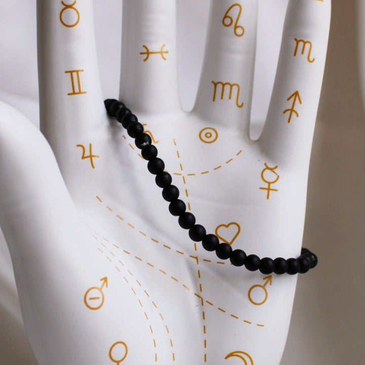 Strength - Black Onyx Crystal Bracelet