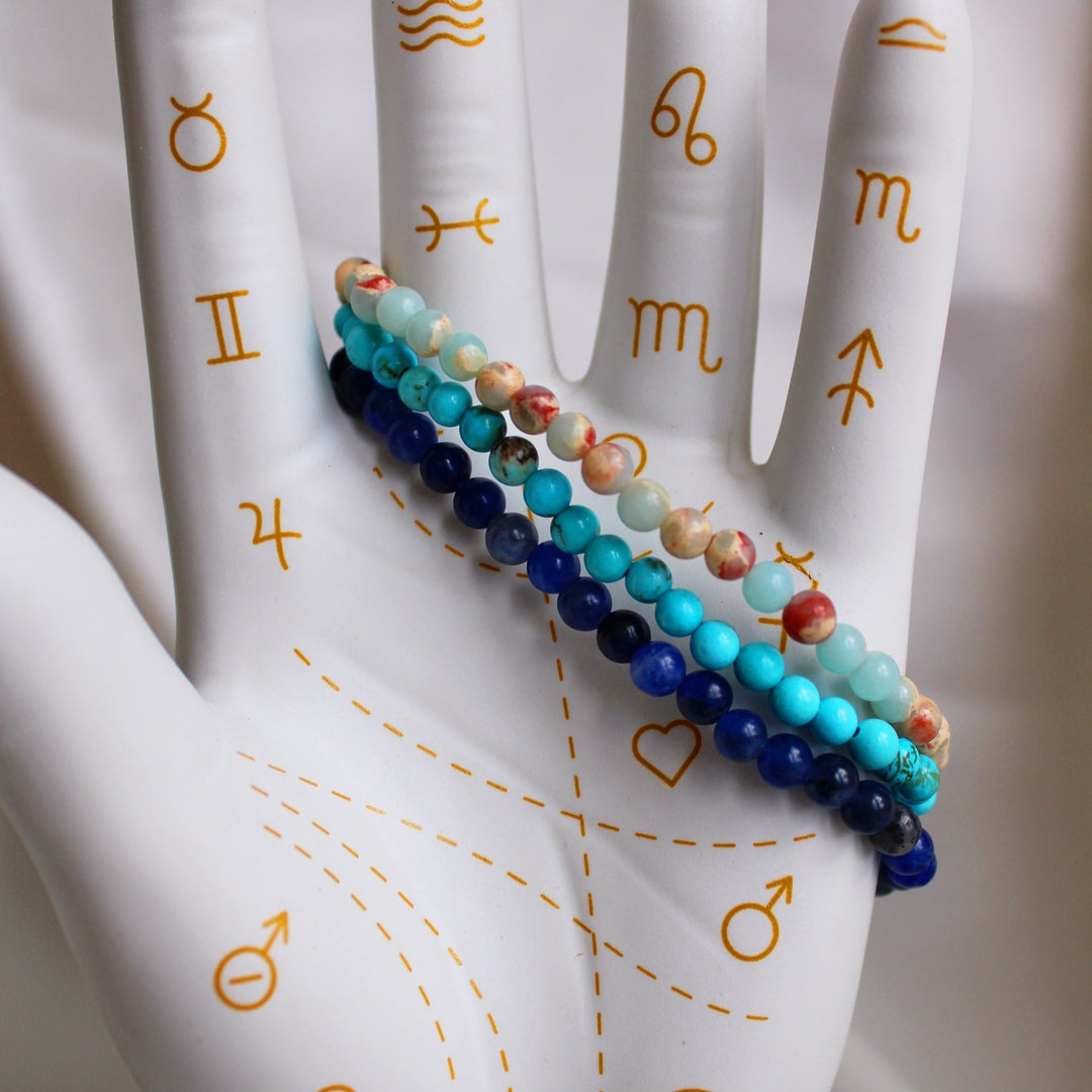 Wisdom - Turquoise Crystal Bracelet