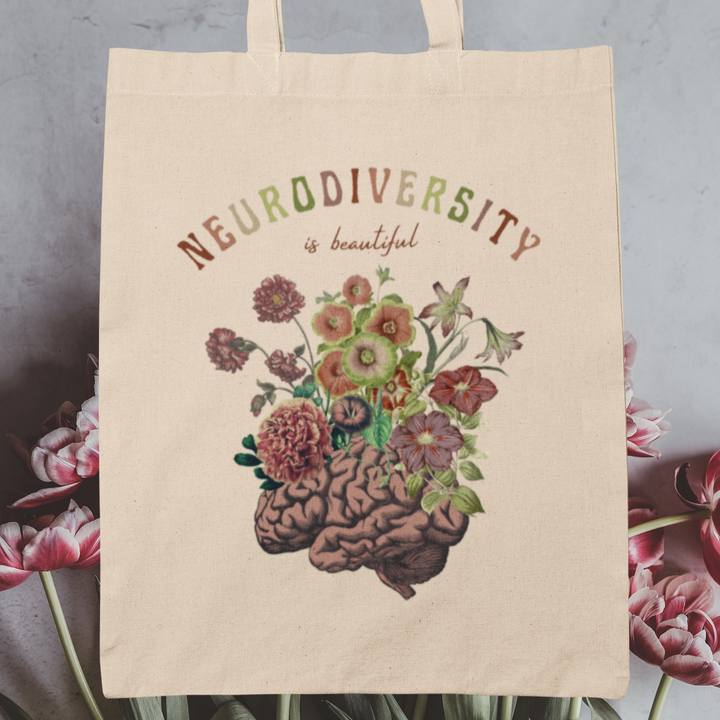 Botanical Neurodiversity Tote Bag