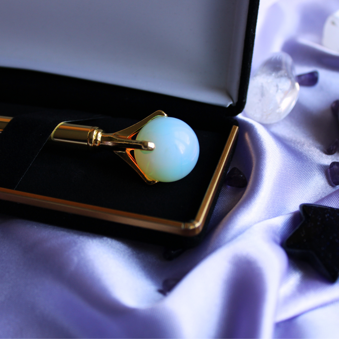 Opal Crystal ball pen for increased inspiration and mental clarity