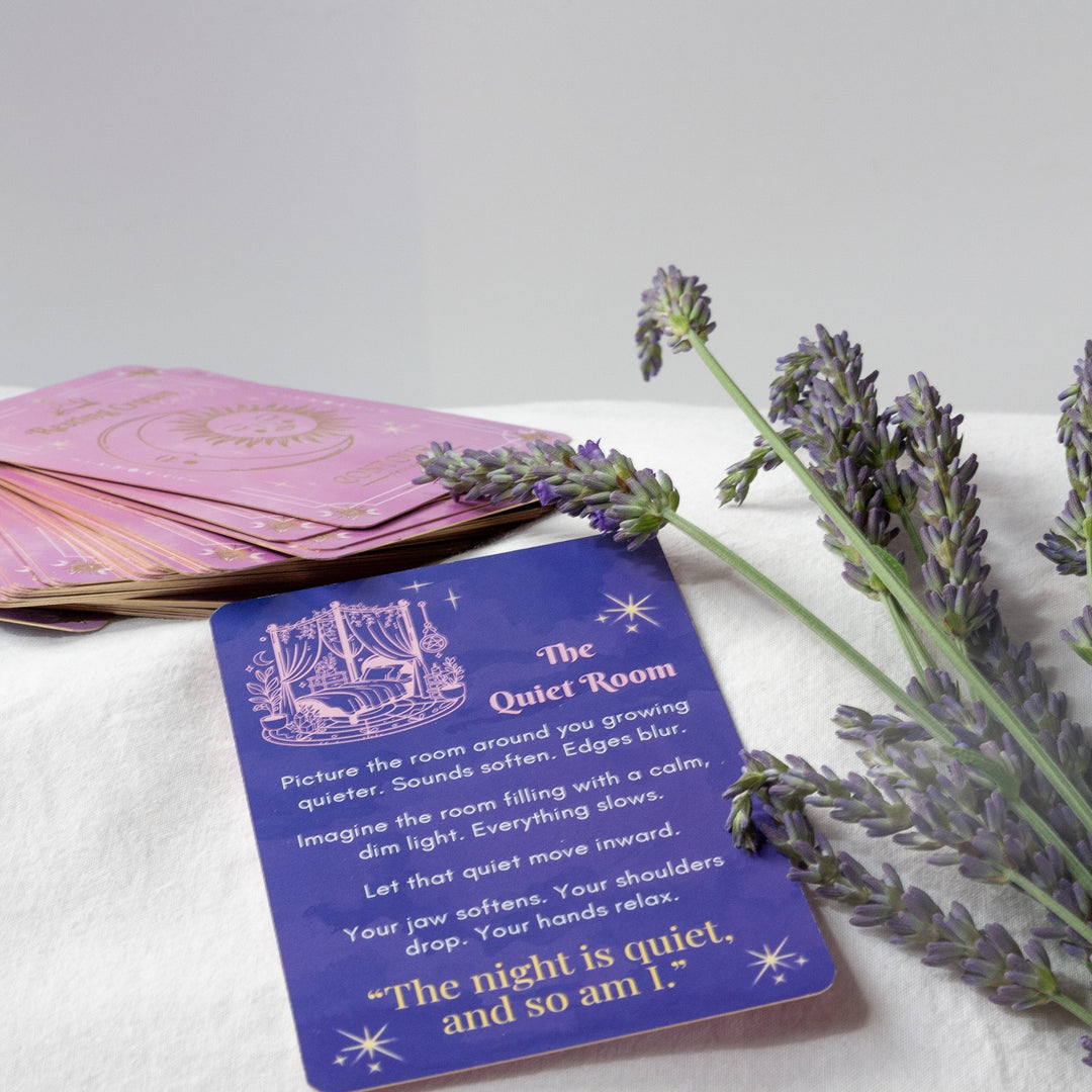 Resting Crown Sleep Ritual Card Deck