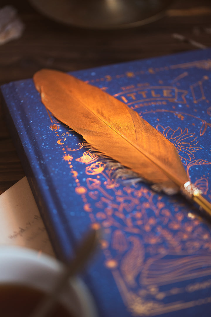 Feather Pen - Luxurious Gold