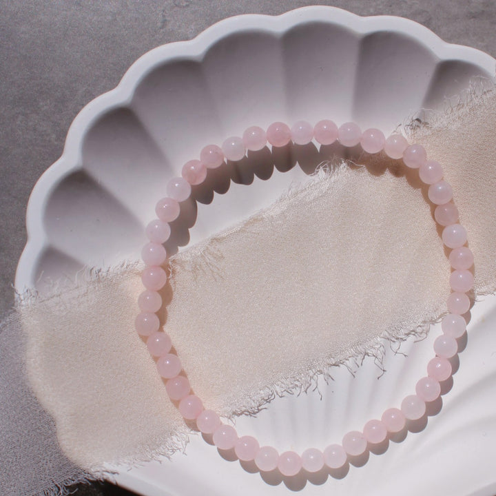 Love - Rose Quartz Crystal Bracelet