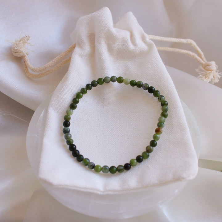 Lucky - Green Jade Crystal Bracelet