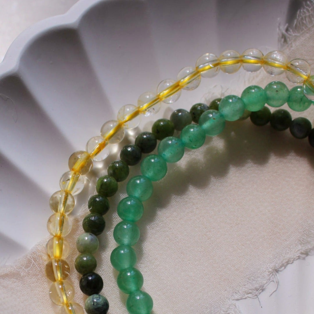 Prosperity - Green Aventurine Crystal Bracelet