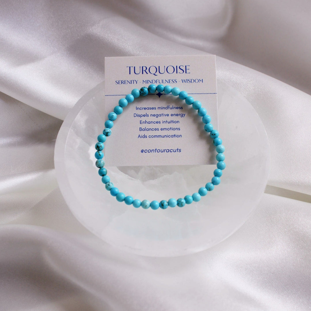 Wisdom - Turquoise Crystal Bracelet