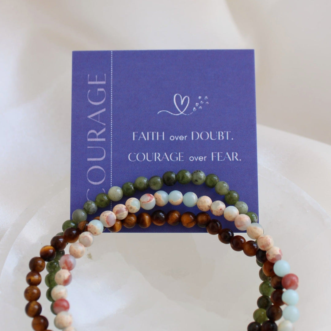 Courage Bracelet Stack