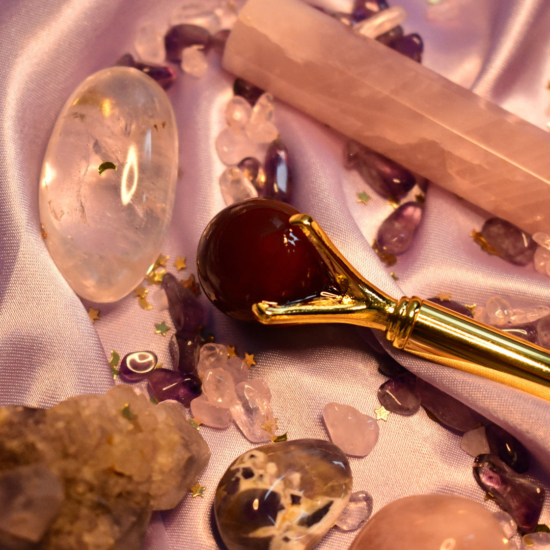Red Agate Pen for Balance & Focus