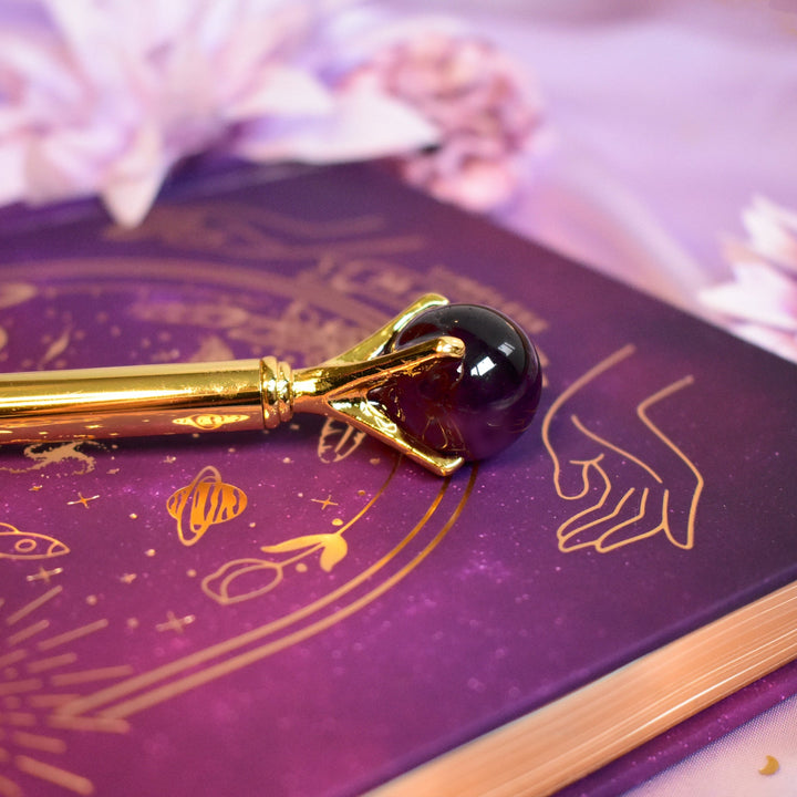 Uruguayan Amethyst Pen for Clarity & Enhanced Energy