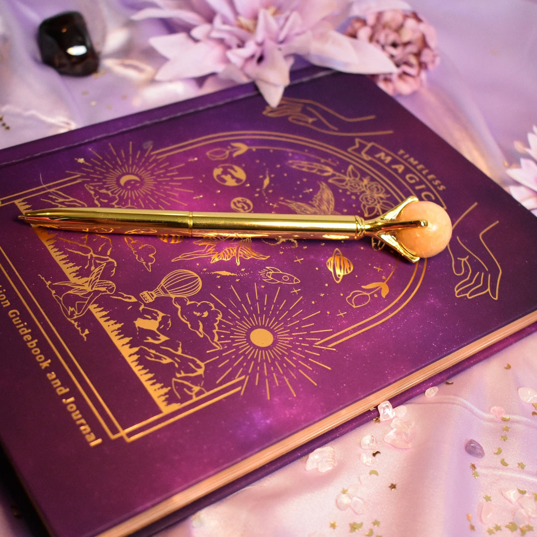 Yellow Aventurine Pen for Optimism & Confidence