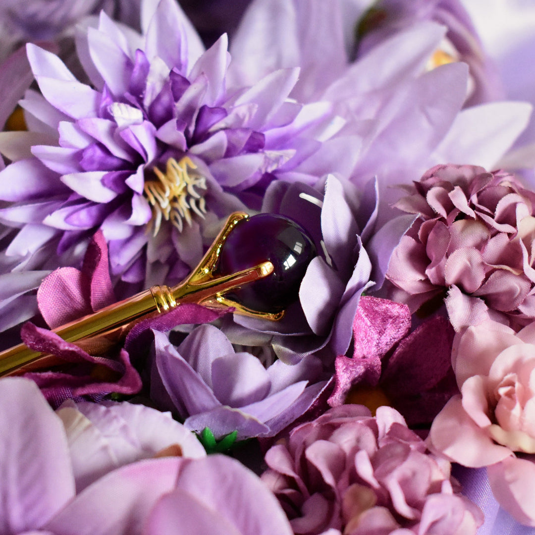 Uruguayan Amethyst Pen for Clarity & Enhanced Energy