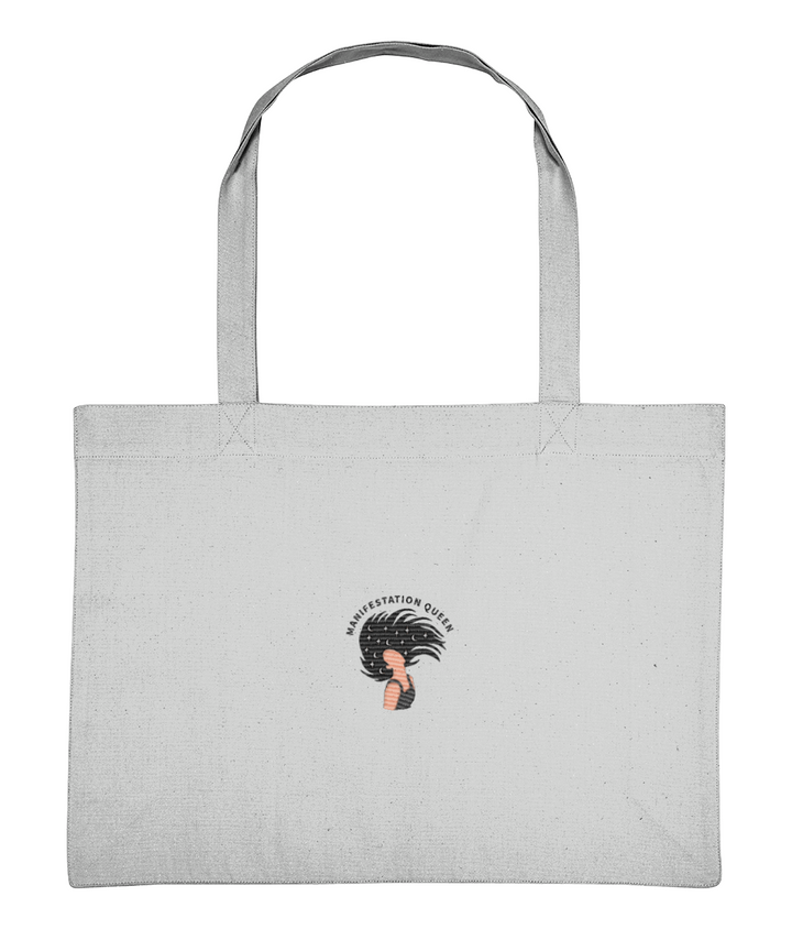 Manifestation Queen Embroidered Tote Bag