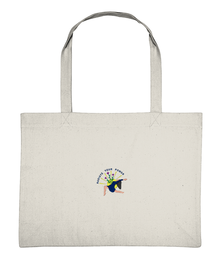 Radiate Your Power Embroidered Tote Bag
