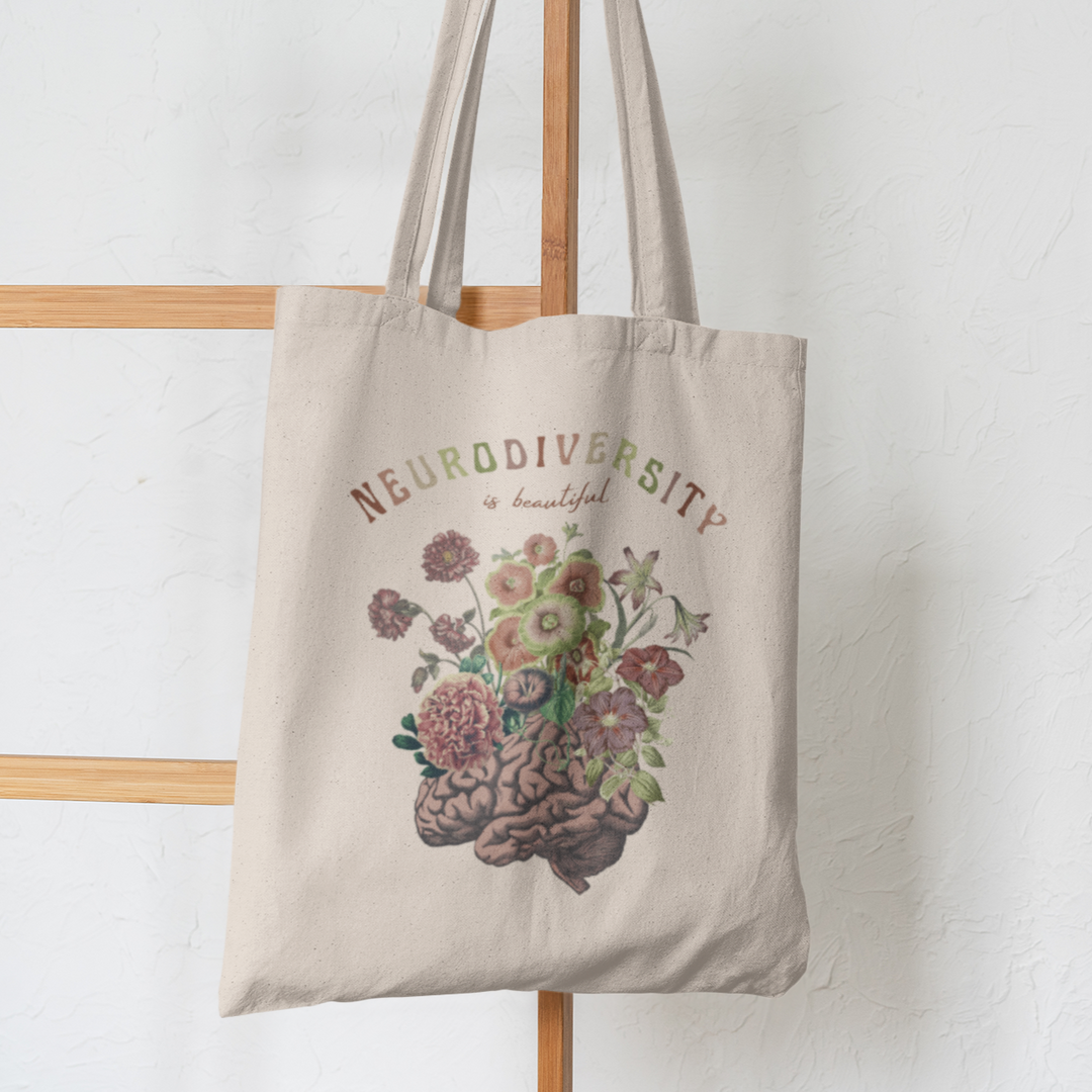 Botanical Neurodiversity Tote Bag