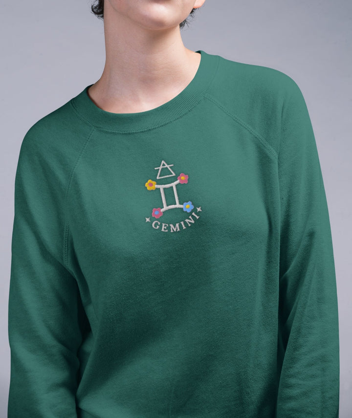 Gemini Embroidered Sweatshirt