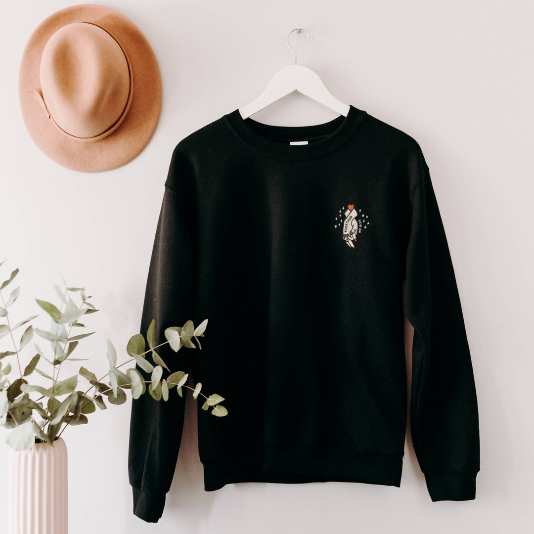 Together We Rise Embroidered Sweatshirt
